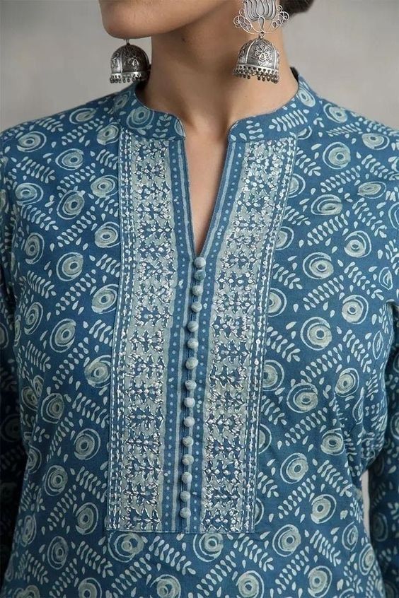 Collar kurti Neck Design   