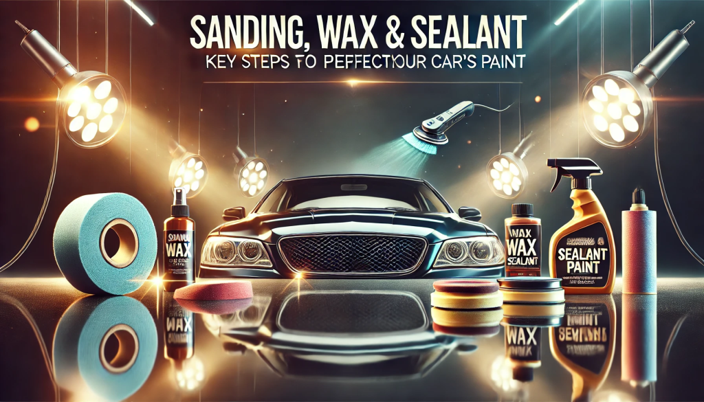 Sanding, Wax & Sealant: Key Steps to Perfecting Your Car's Paint