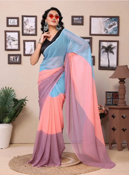 Georgette saree