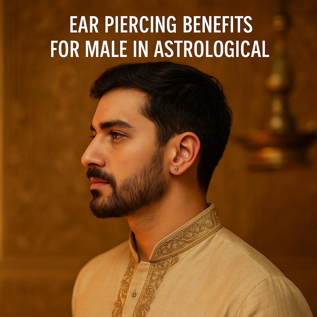 Ear Piercing Benefits for Male