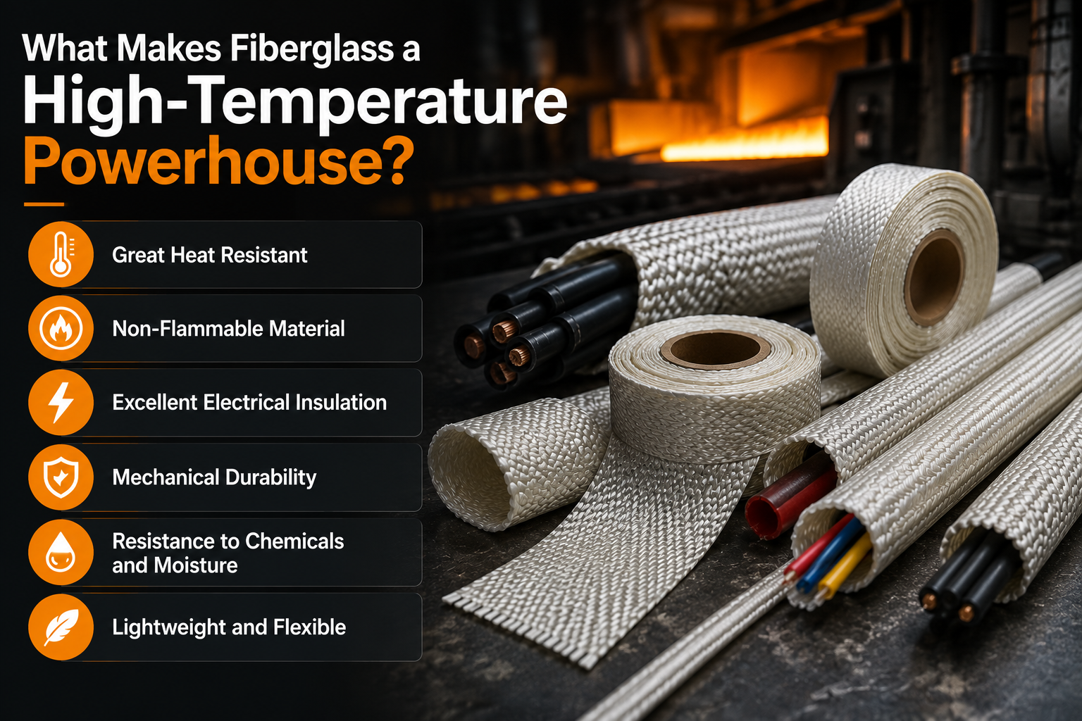 What Makes Fiberglass a High-Temperature Powerhouse?